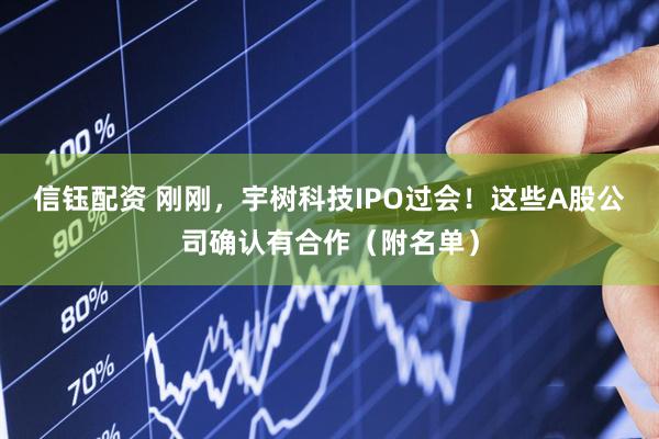 信钰配资 刚刚，宇树科技IPO过会！这些A股公司确认有合作（附名单）